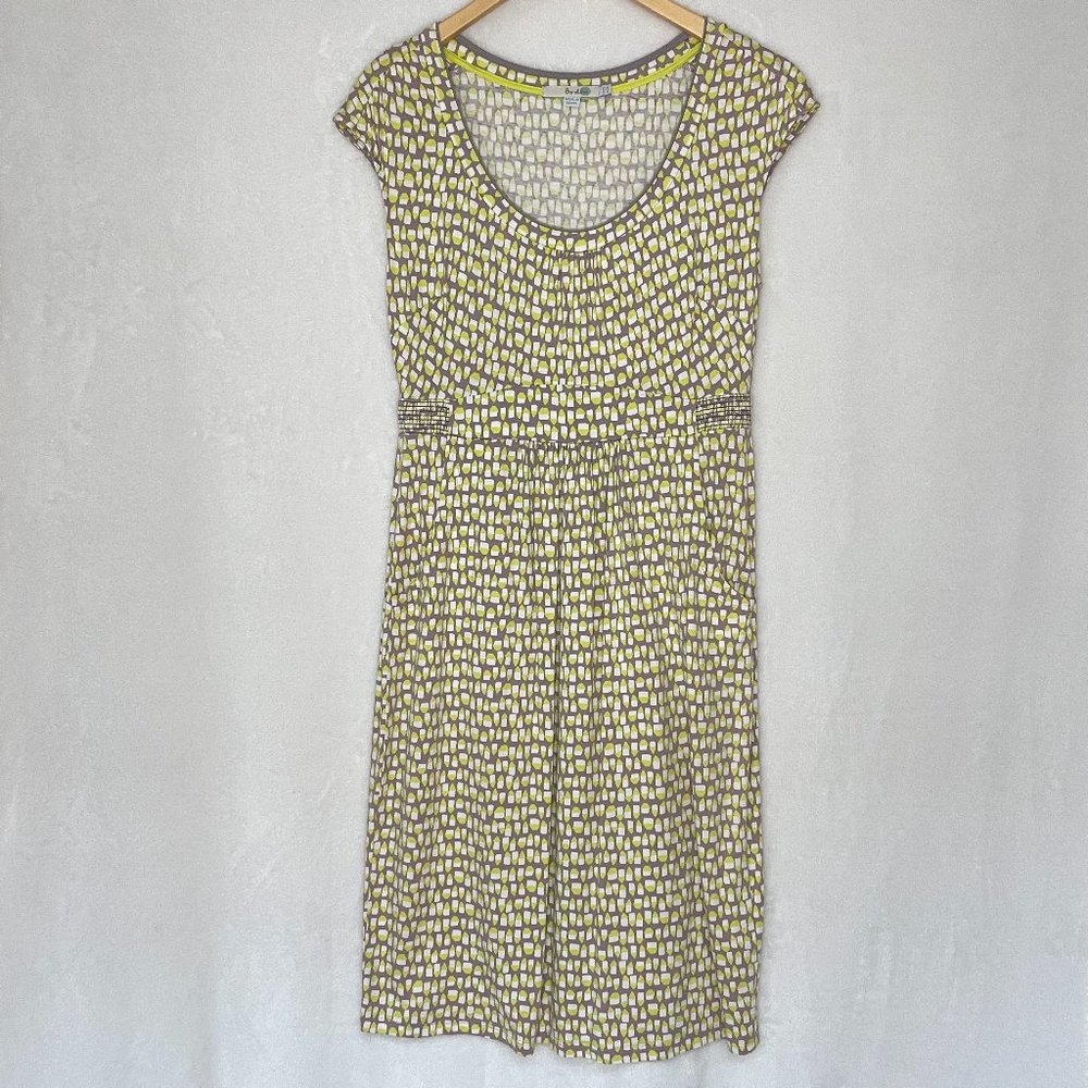 Boden Scoop Neck Mid-Length Dress